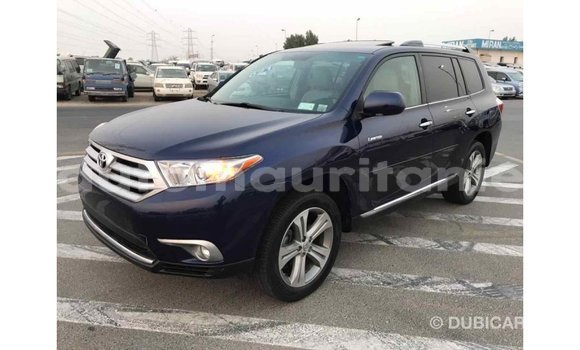 Acheter Import Voiture Toyota Highlander Bleu à Import - Dubai, Adrar Acheter Import Voiture Toyota Highlander Bleu à Import - Dubai, Adrar