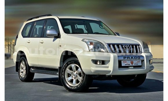 Buy Import Toyota Prado White Car in Import - Dubai in Adrar