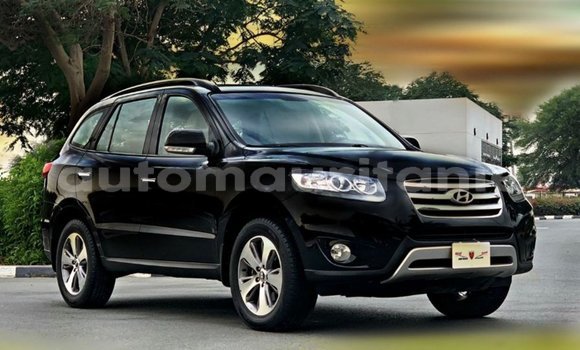 Buy Import Hyundai Santa Fe Black Car in Import - Dubai in Adrar