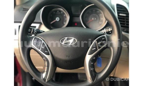 Buy Import Hyundai Elantra Red Car in Import - Dubai in Adrar Buy Import Hyundai Elantra Red Car in Import - Dubai in Adrar
