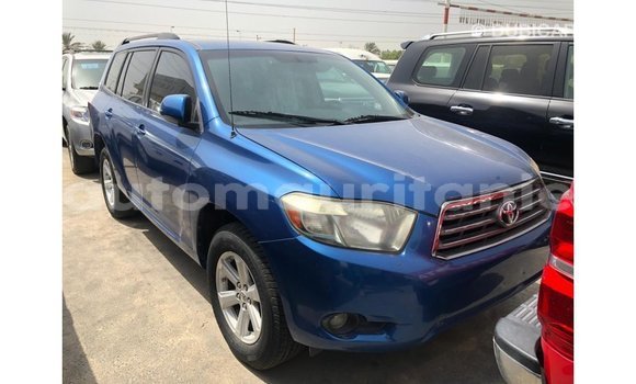 Buy Import Toyota Highlander Blue Car in Import - Dubai in Adrar Buy Import Toyota Highlander Blue Car in Import - Dubai in Adrar