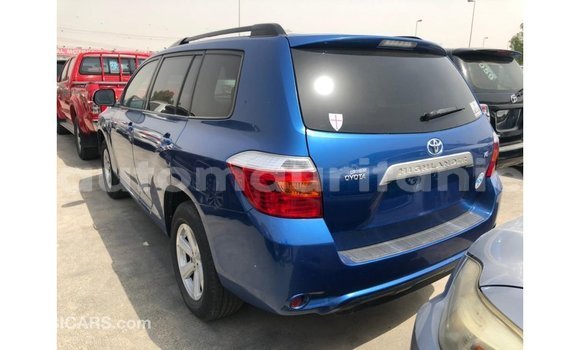 Buy Import Toyota Highlander Blue Car in Import - Dubai in Adrar Buy Import Toyota Highlander Blue Car in Import - Dubai in Adrar