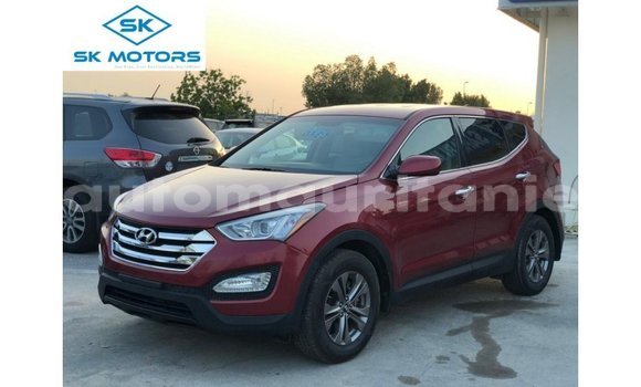 Buy Import Hyundai Santa Fe Red Car in Import - Dubai in Adrar
