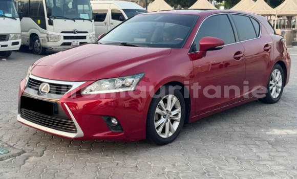 Buy Used Lexus CT Red Car in Nouakchott in West Nouakchott