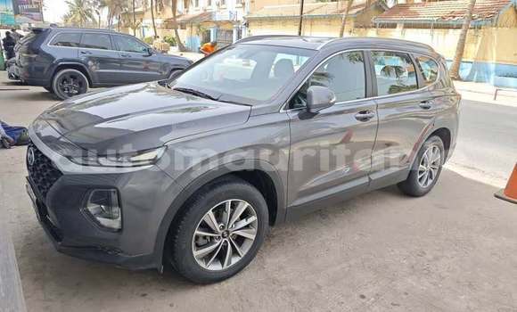 Acheter Occasion Voiture Hyundai Santa Fe Gris à Akjoujt, Inchiri