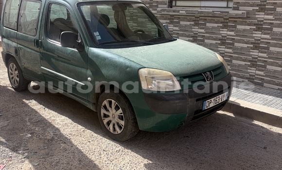Acheter Occasion Voiture Peugeot Partner Vert à Nouadhibou, Dakhlet Nouadhibou