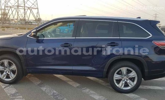 Buy Import Toyota Highlander Blue Car in Import - Dubai in Adrar Buy Import Toyota Highlander Blue Car in Import - Dubai in Adrar