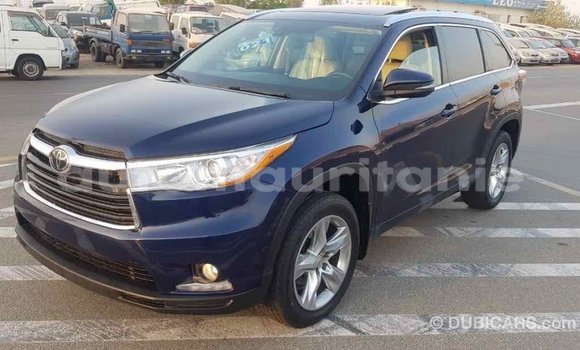 Buy Import Toyota Highlander Blue Car in Import - Dubai in Adrar Buy Import Toyota Highlander Blue Car in Import - Dubai in Adrar