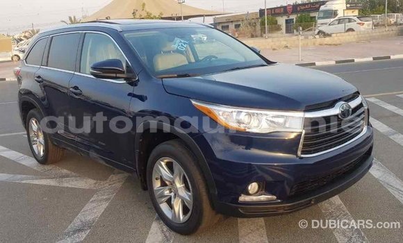 Buy Import Toyota Highlander Blue Car in Import - Dubai in Adrar Buy Import Toyota Highlander Blue Car in Import - Dubai in Adrar
